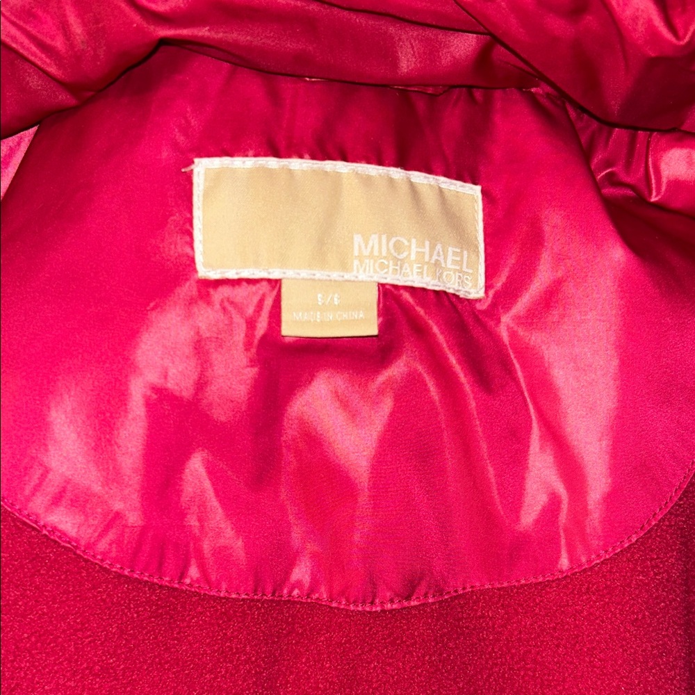 MICHAEL Michael Kors Pink Coat
